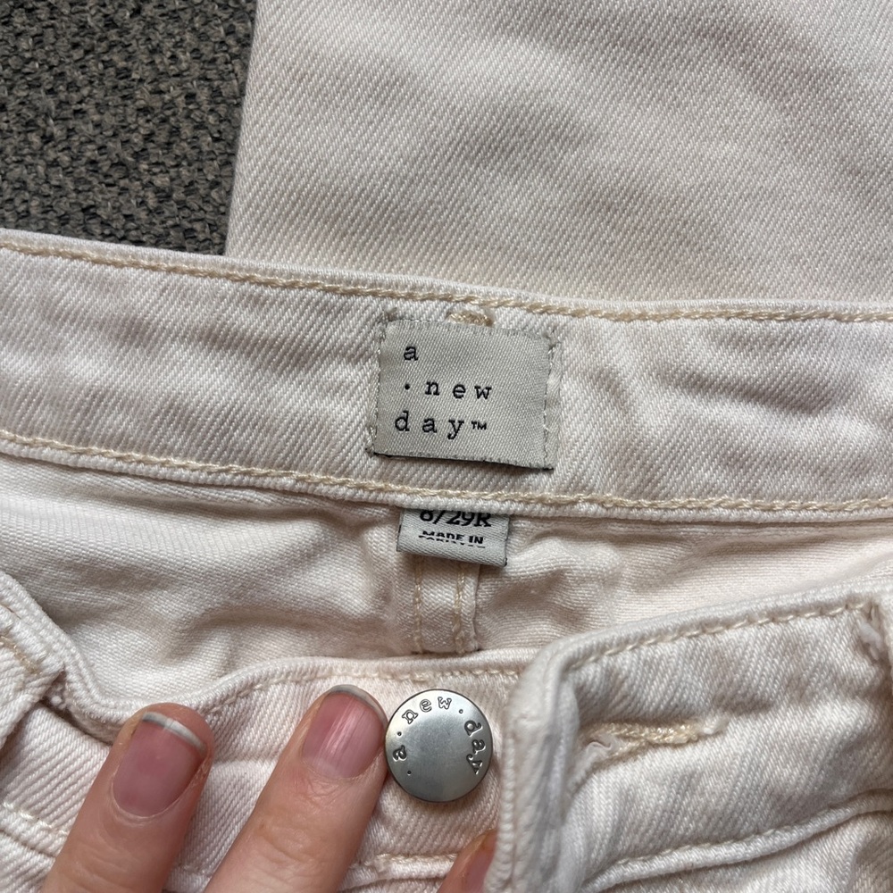A New Day Off-White Pants